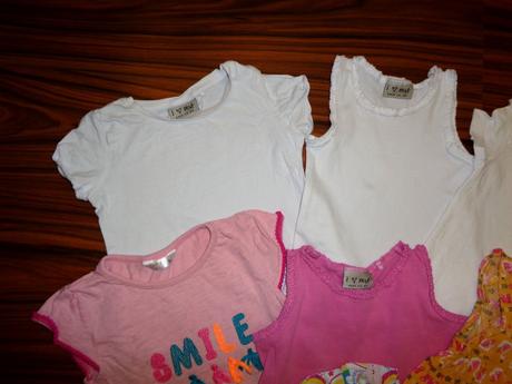 Letní balíček pro holku - 7 kusů - velikost 92, 86–98