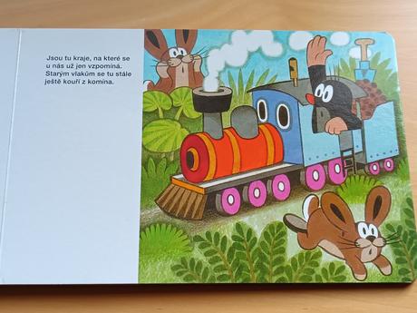 Leporelo pro děti jak krtek cestoval, 