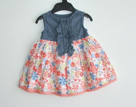 P76 květované šaty vel. 62, nutmeg,62