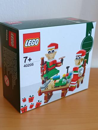 Vánoční lego 40205 malí skřítci pomocníci, 