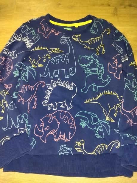 Mikina s dinosaury 110 tu, tu,110