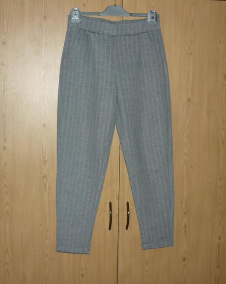 Šedé dámské kalhoty takko fashion, takko,s