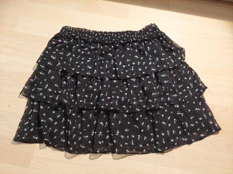 Letní sukně kytičky hm, h&m,m