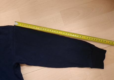 Mikina černá crop nyc vel.134-140, 134