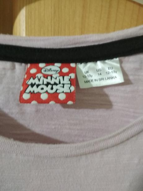 Dívčí halenka s motivem oblíbené minnie, disney,152