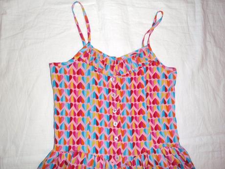 Nádherný růžový srdíčkový letní overal, young dimension,134