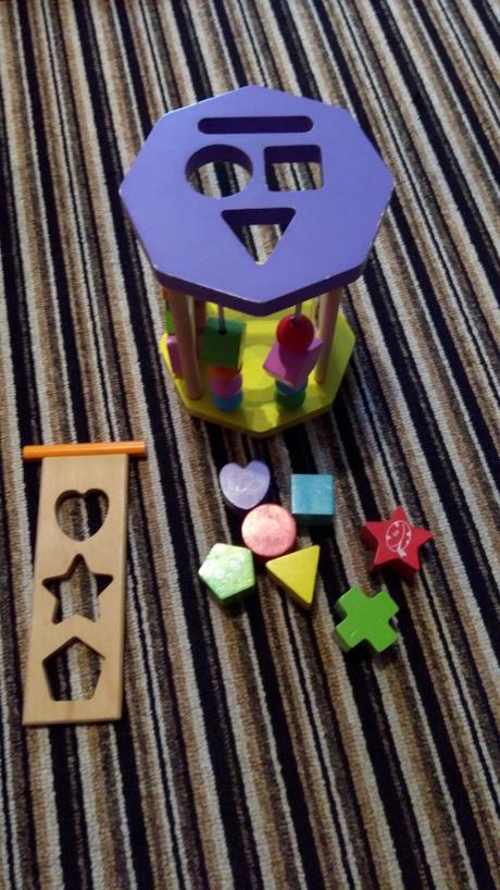 Dřevěná vkládačka, 