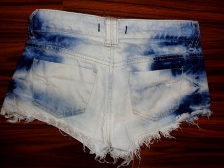 Luxusní drbané riflové kraťasy tally veijl, 164