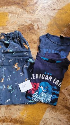 Kraťasy, triko a tílko, 104–116