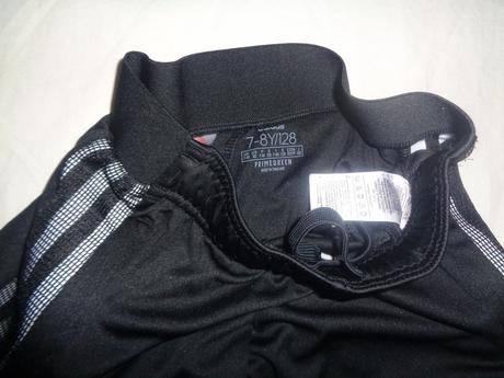 Černé sportovní šortky adidas 7/8 let, adidas,128