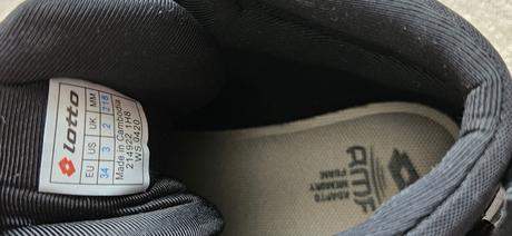 Chlapecké kotníkové boty, téměř nové, 34, lotto, lotto,34