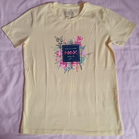 Dívčí/dámské triko žluté krátký rukáv nax, m