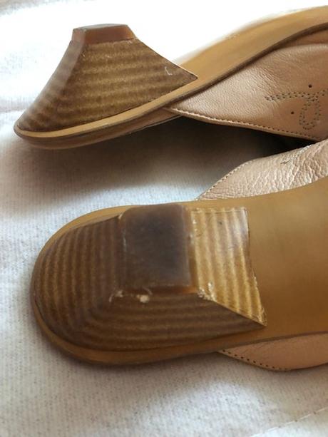 Kozene spicate pantofle 36 roland, 36