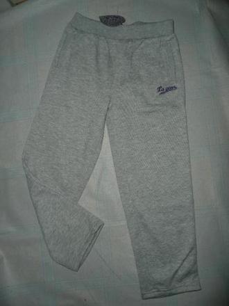 Tepláky vel 116 - 5-6 let šedé flees, l.a. gear,116 / 122