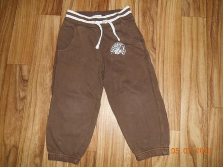 Hnědé tepláky, f&f,98