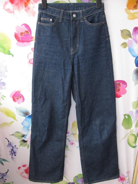 Džíny se širokými nohavicemi straight, 34