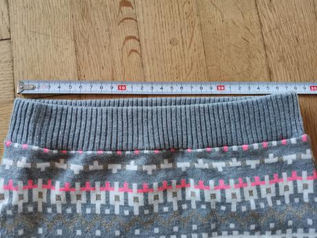 Sukně sukýnka pletená na zimu vel. 122 /128, h&m,122