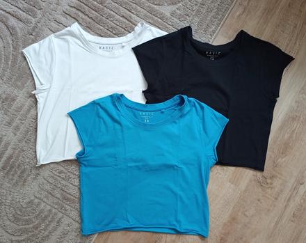 Trička crop top vel. 36, gate,36