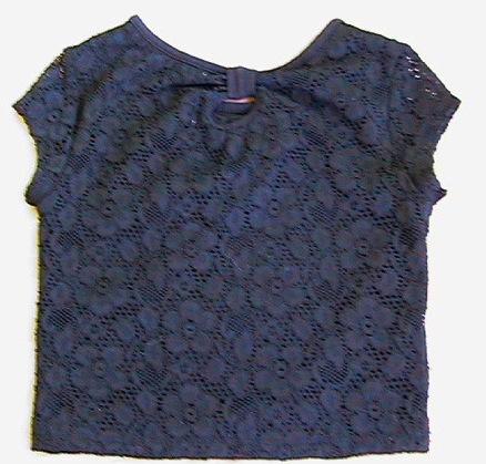 Dívčí krajkové tričko 6 let, 116-122, 116