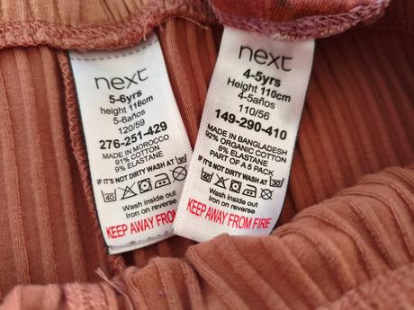 Legíny+kraťasy dívčí 104/110, next,104