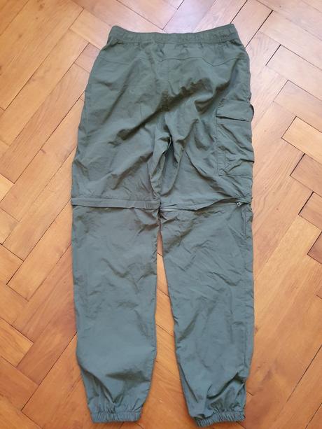 Lehké šusťakové kalhoty s odepínacími nohavicemi, h&m,170