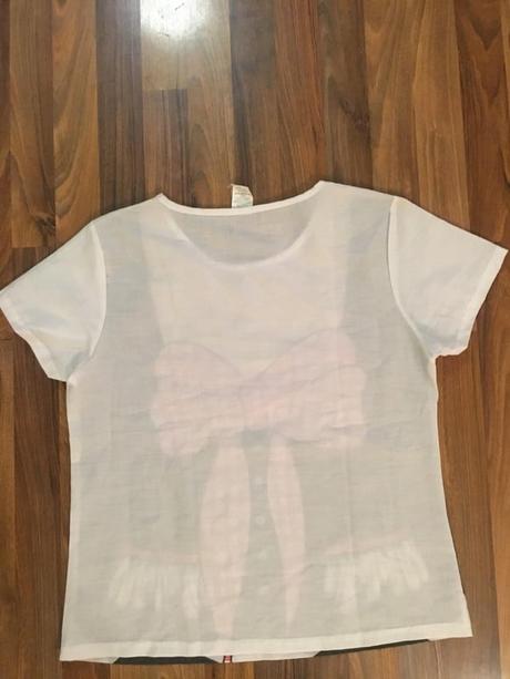 Nové triko mašle, vel m/l, party more, m