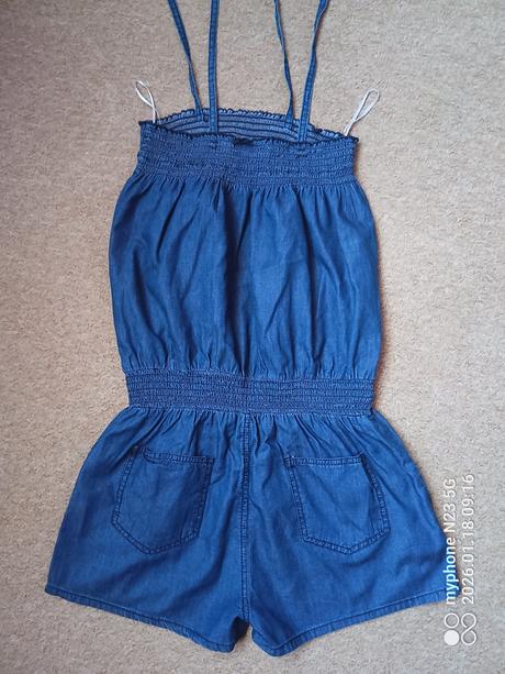 Šortky - overal zn."denim co" vel."36/38", denim co,38