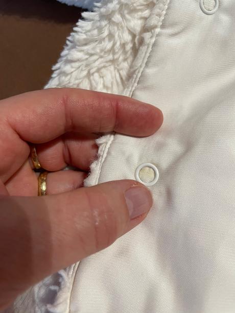 Kombinéza přechodová chlupaťoučká - v.6/9 měs, mamas & papas,74