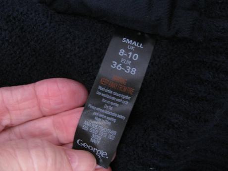 Tmavě modrý svetr s flitry a světýlkama, george,38