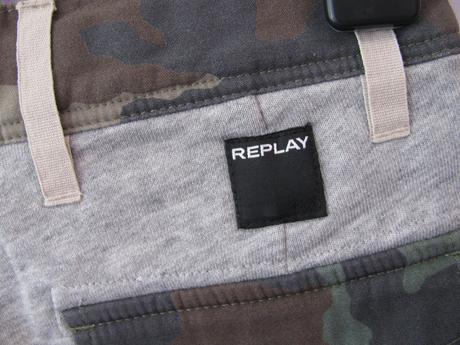 Dětské maskáčové bavlněné kraťasy replay, replay,116