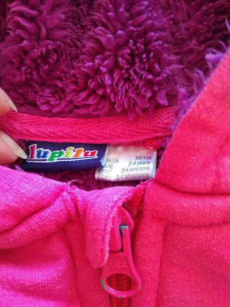 Velmi teplá mikina vel. 98/104, lupilu,98