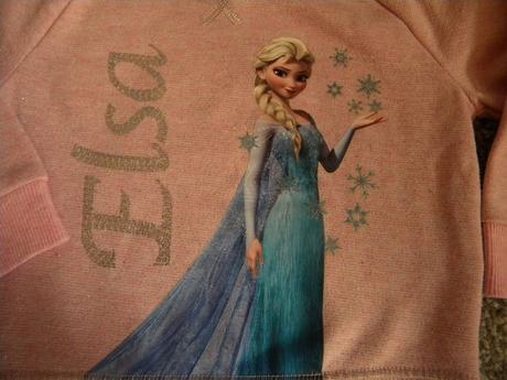 Mikina pro holčiku zn.disney s elsou vel.86, disney,86