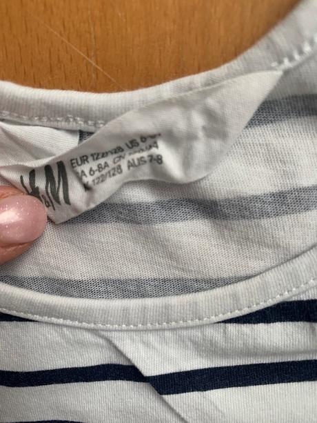 Tílko & tričko se srdíčkem ii. h&m vel. 122/128, h&m,122
