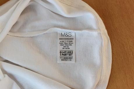 Tílko vel. 11 - 12 let, marks & spencer,152