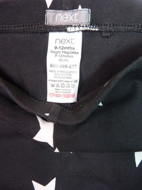 Legíny s hvězdičkami vel.80, next,80