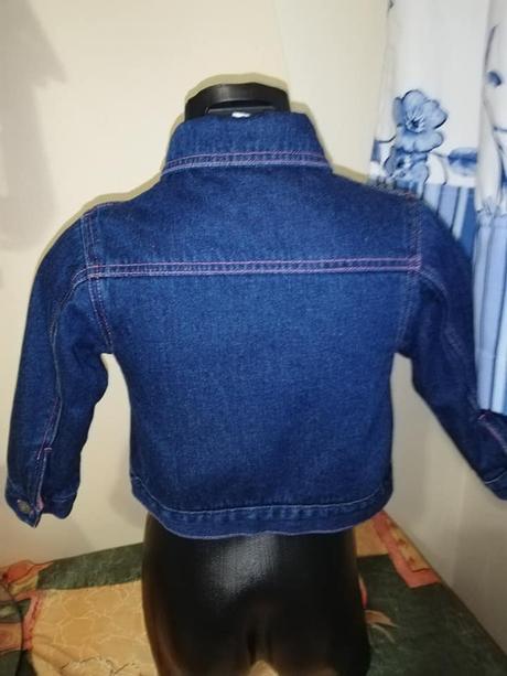 Zateplená riflová bundička vel.92, adams,92