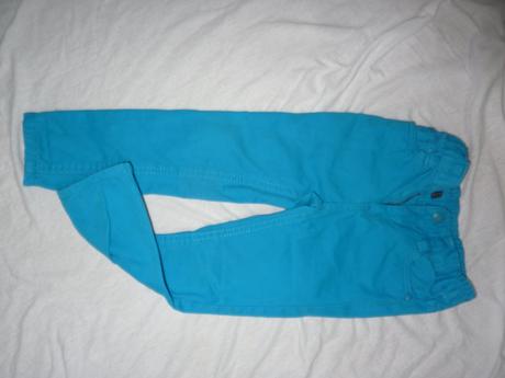 Plátěné kalhoty vel. 92, kiki&koko,92