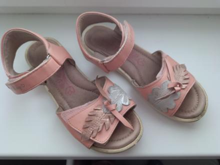 Celokožené sandály, sandálky, d.d.step,36