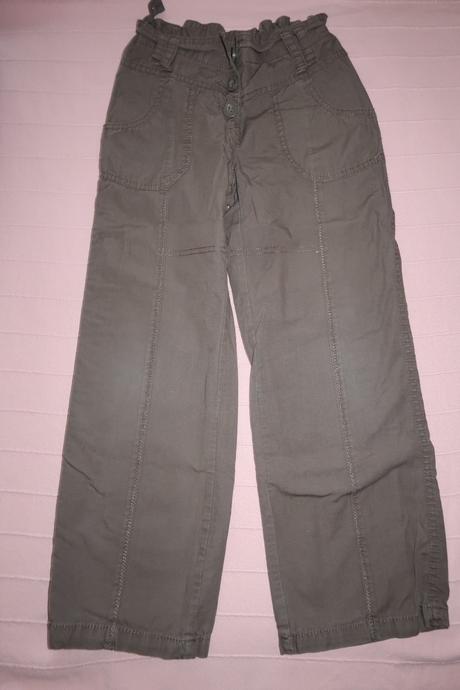 3 x zateplené kalhoty, h&m,128