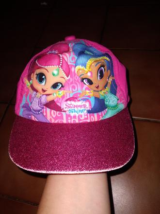 Dívčí kšiltovka shimmer a shine, obvod 44 - 48 cm, nickelodeon,86