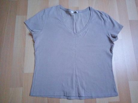 Dámské tričko - béžové, vel. 40/42, marks & spencer,40