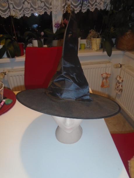 Klobouk čaroděj čarodějnice maska, 