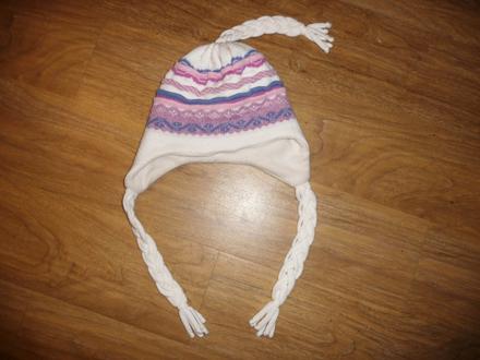 Dámská- dívčí čepice -ušanka, 