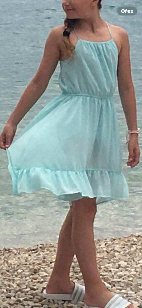 Dívčí společenské šaty h&m (8 - 10 let), h&m,140