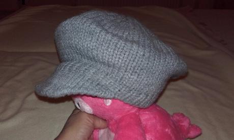 Sivá úpletová šiltovka, takko,128