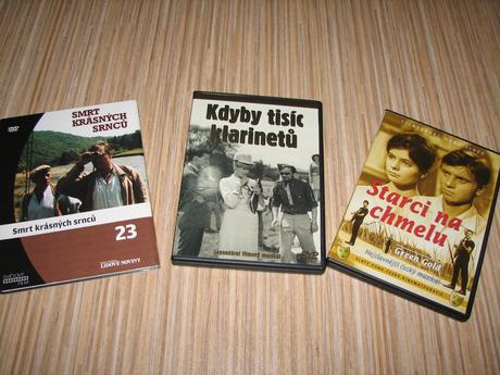 Dvd české filmy a muzikály,