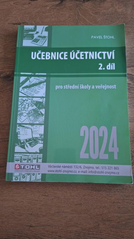 Učebnice účetnictví 2024  2. díl, 