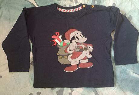 Mikina mickey mouse vánoční, 110