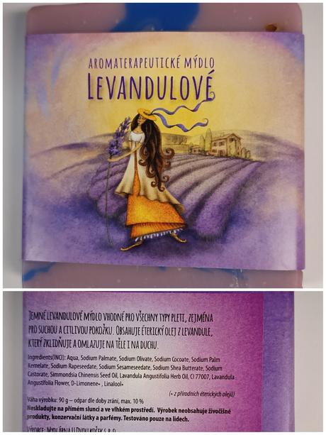 Levandulové mýdlo,