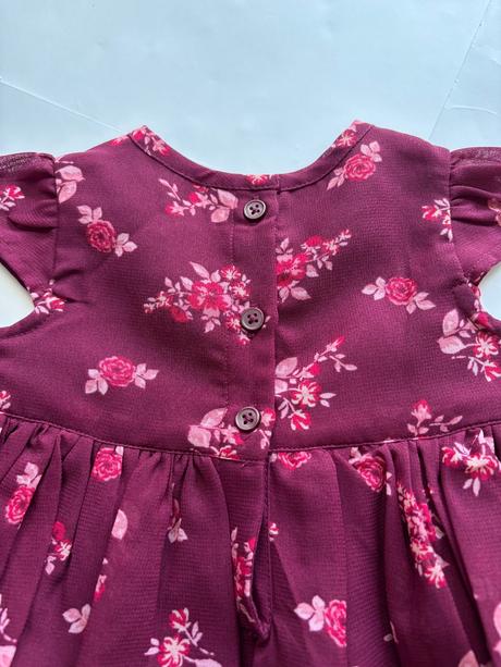 Šaty společenské s květy - v.6/9 měs. zn. george, george,74